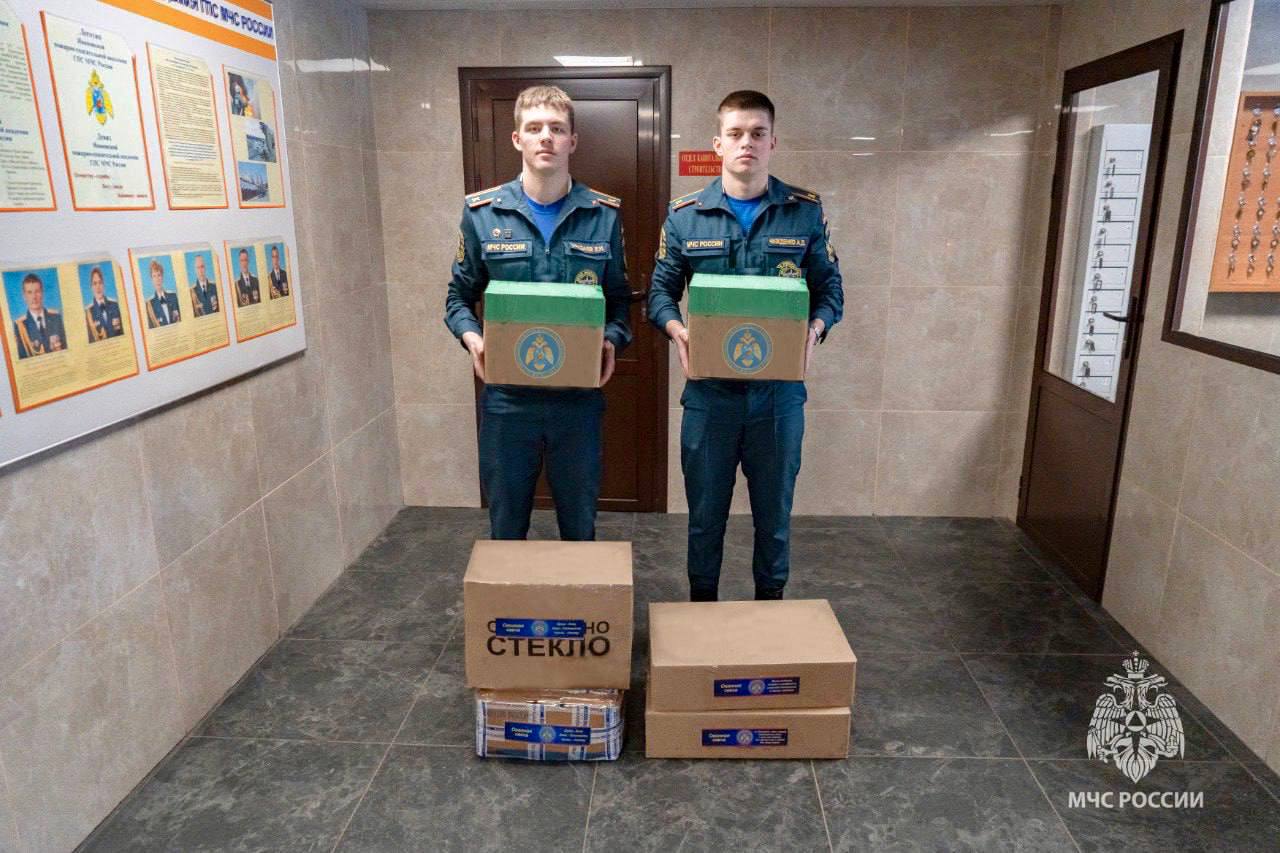 Академия МЧС направила гуманитарную помощь бойцам СВО