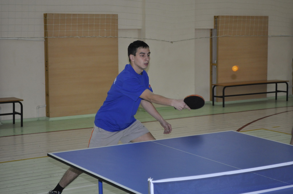 Соревнования по настольному теннису