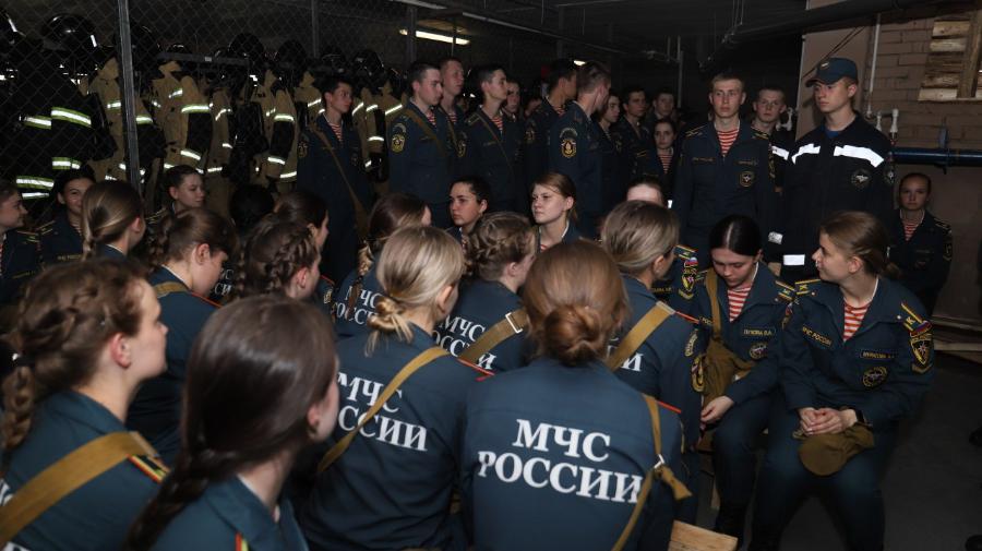 В Академии прошла внезапная тренировка