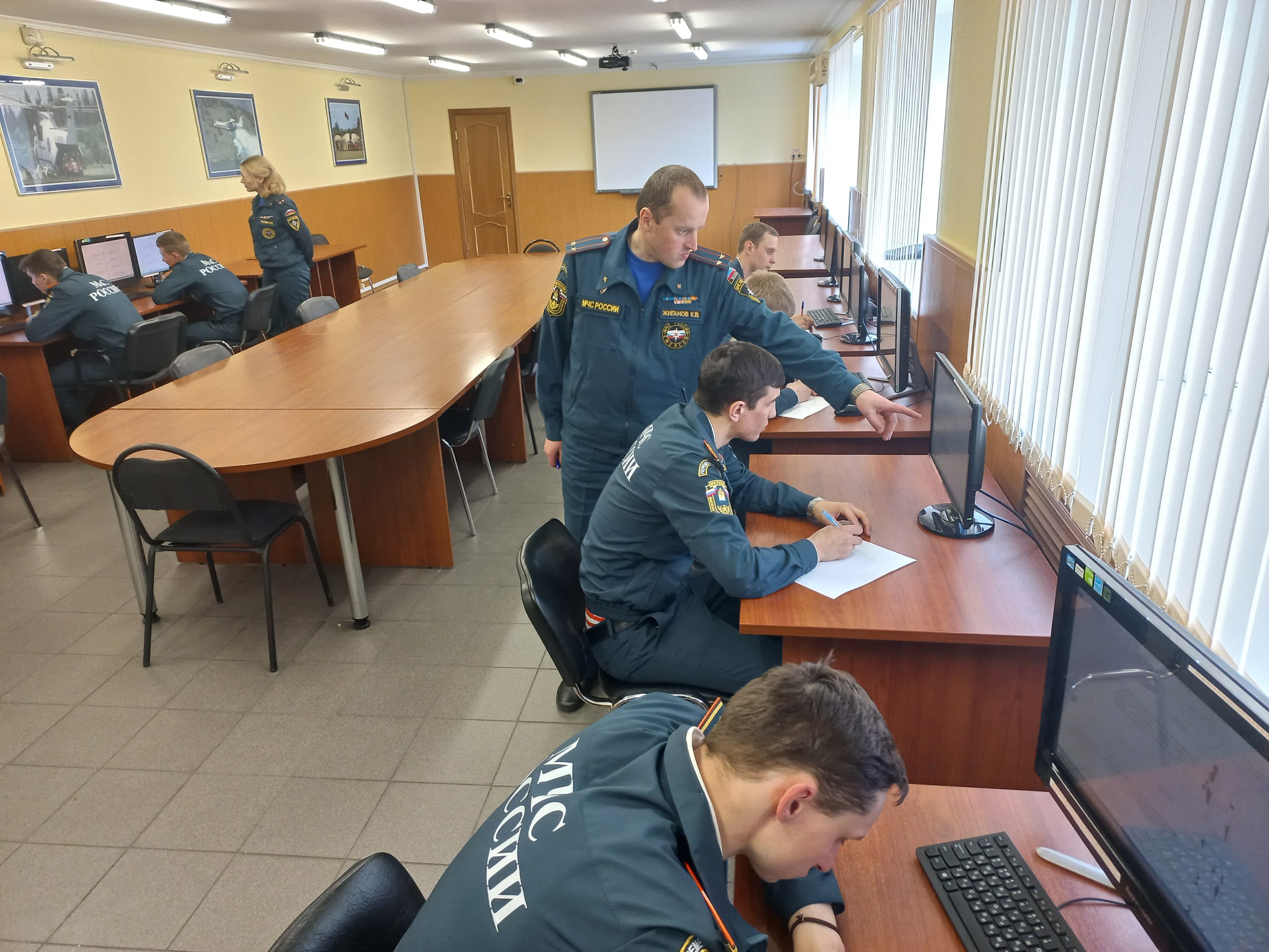 В Академии состоялась олимпиада по группе дисциплин гражданской защиты