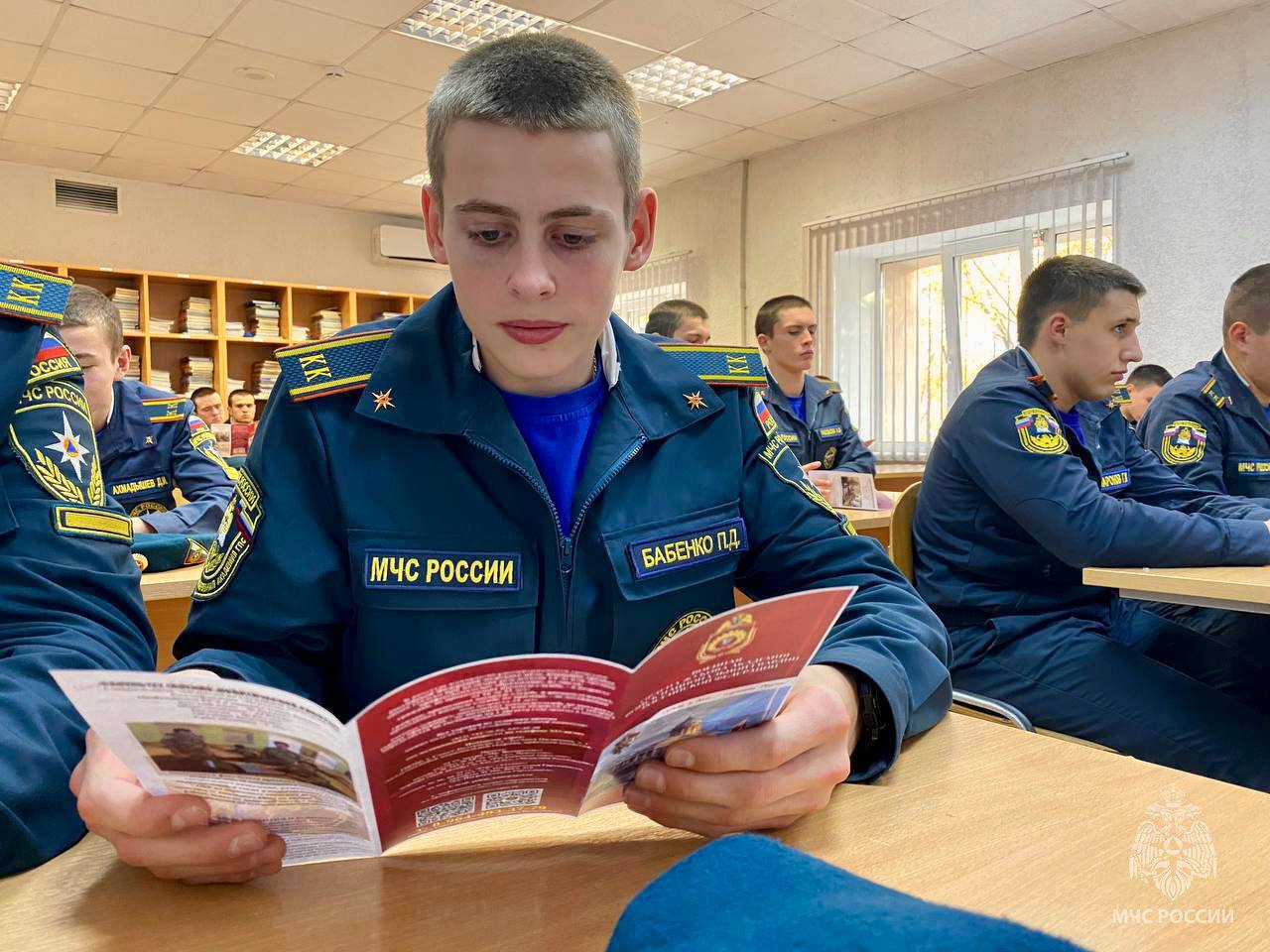 День профориентации в кадетском корпусе