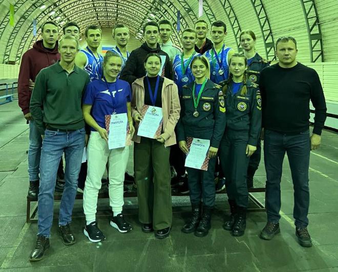 Сборная Академии по лёгкой атлетике выступила в 1-м туре Спартакиады среди вузов