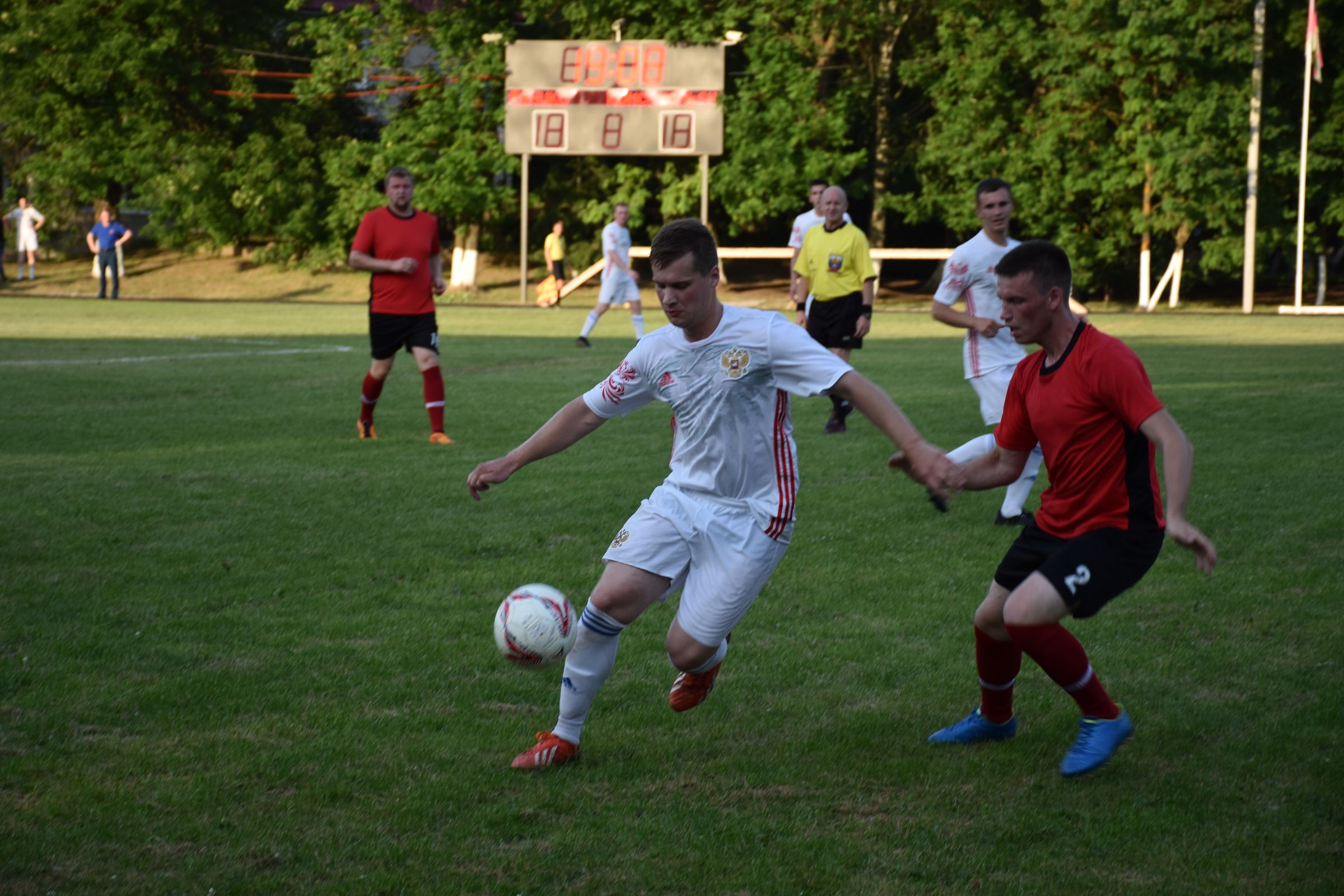 Победители игры Первенства Ивановской области по футболу