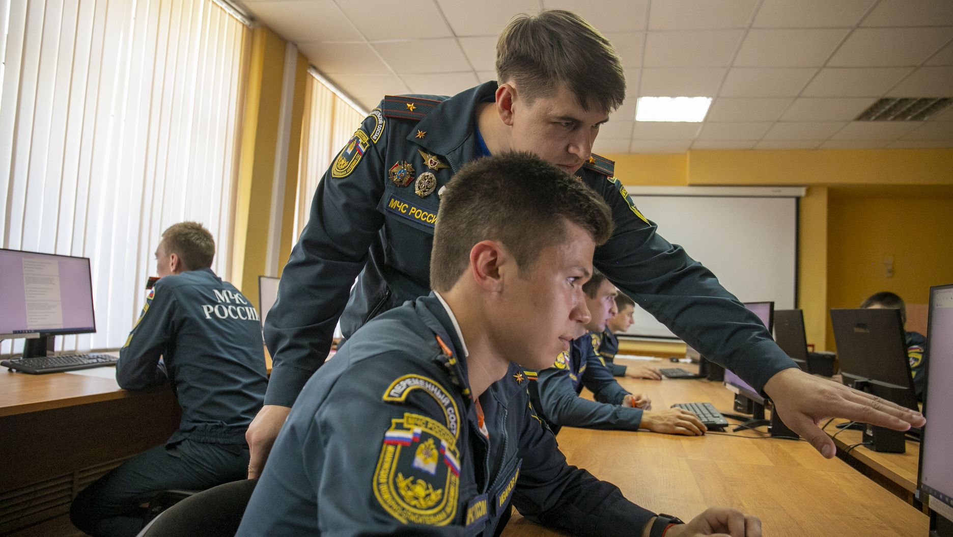 В академии прошла олимпиада по группе пожарно-профилактических дисциплин