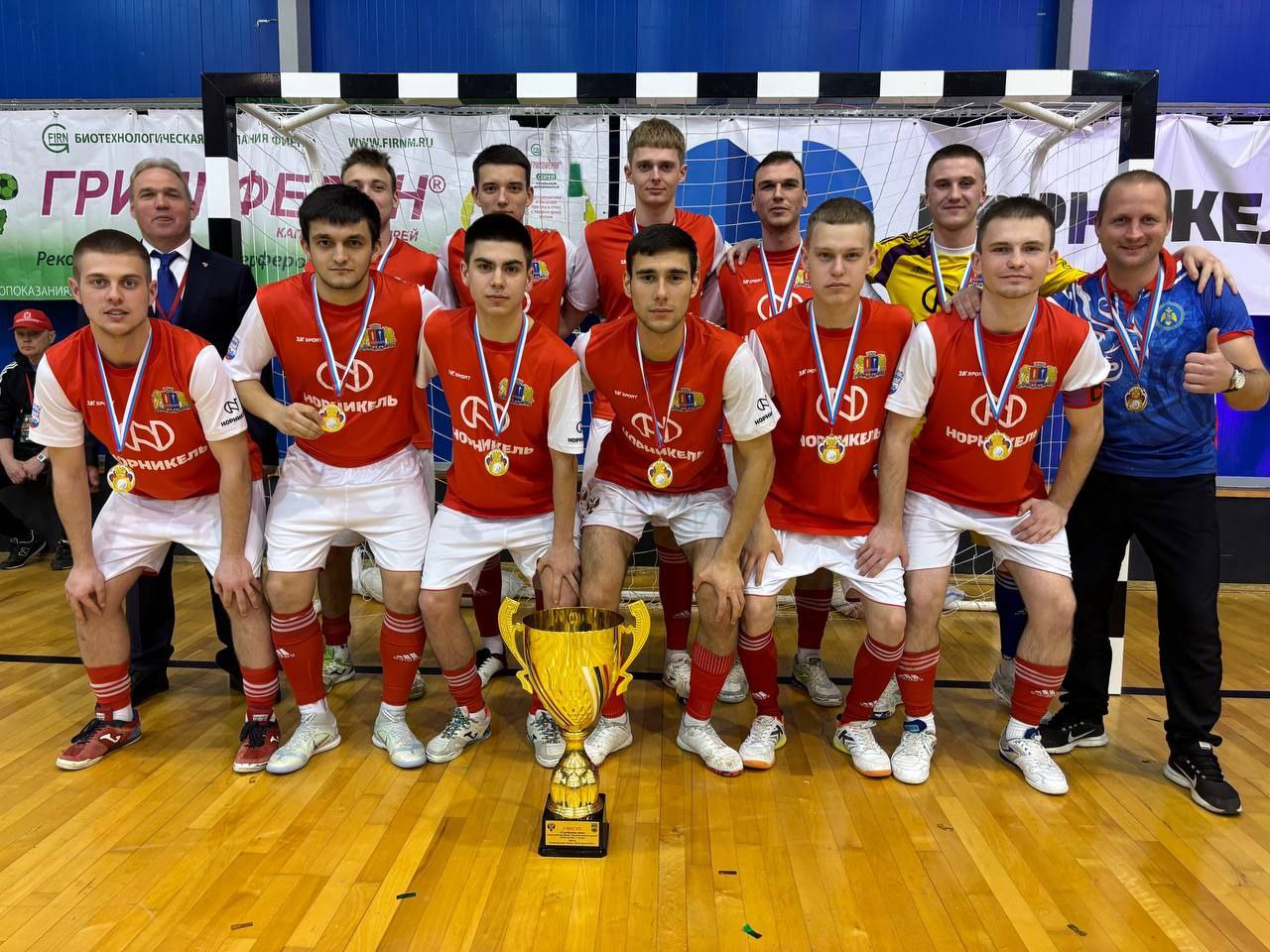Сборная Академии по мини-футболу завоевала чемпионский титул