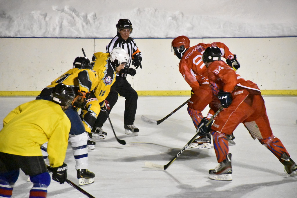 Очередная победа в хоккейном матче