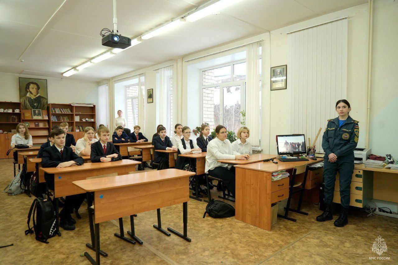 Профориентационный урок для школьников