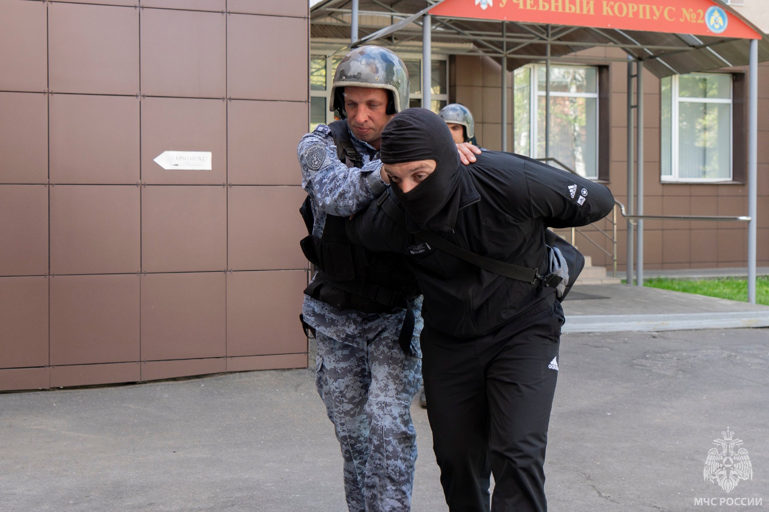 В Академии прошла внезапная тренировка