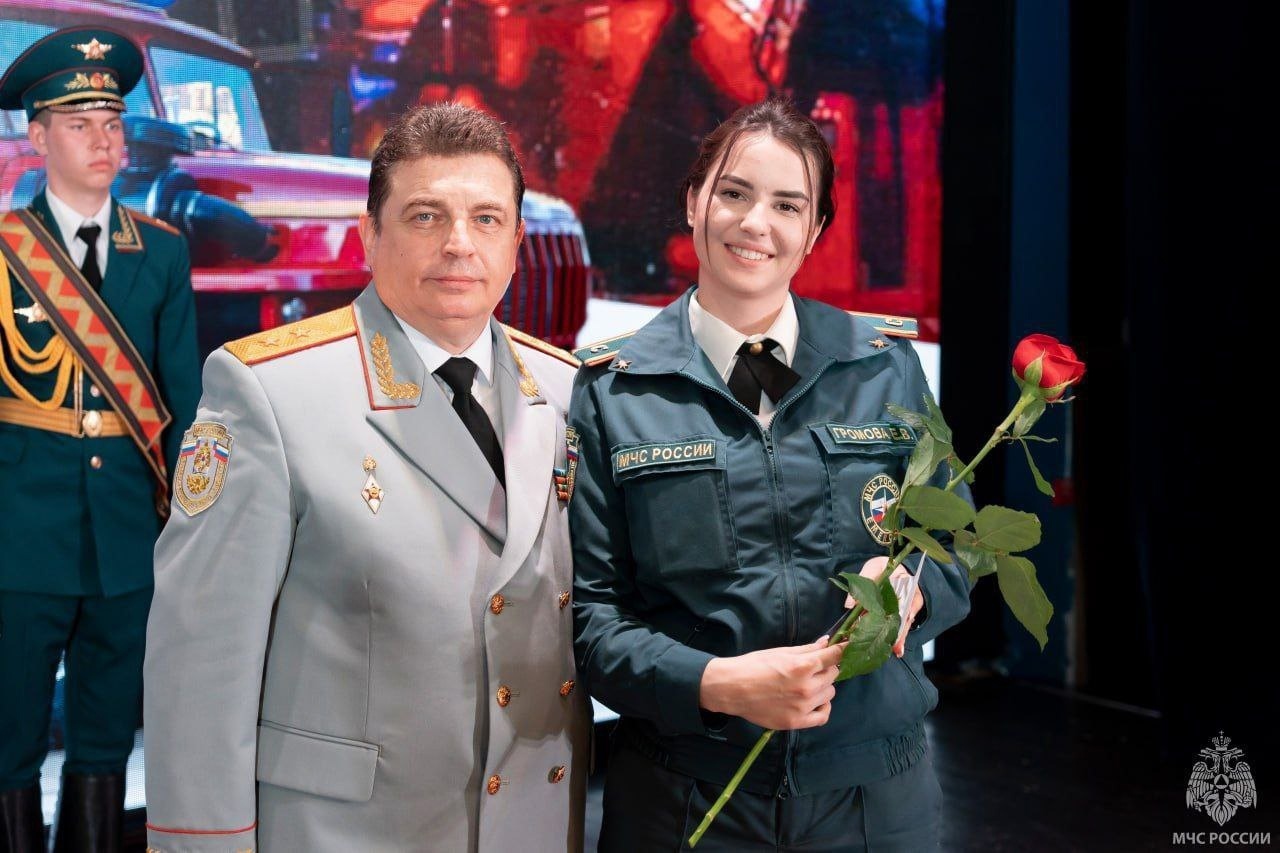 Торжественное мероприятие, посвященное Дню пожарной охраны России