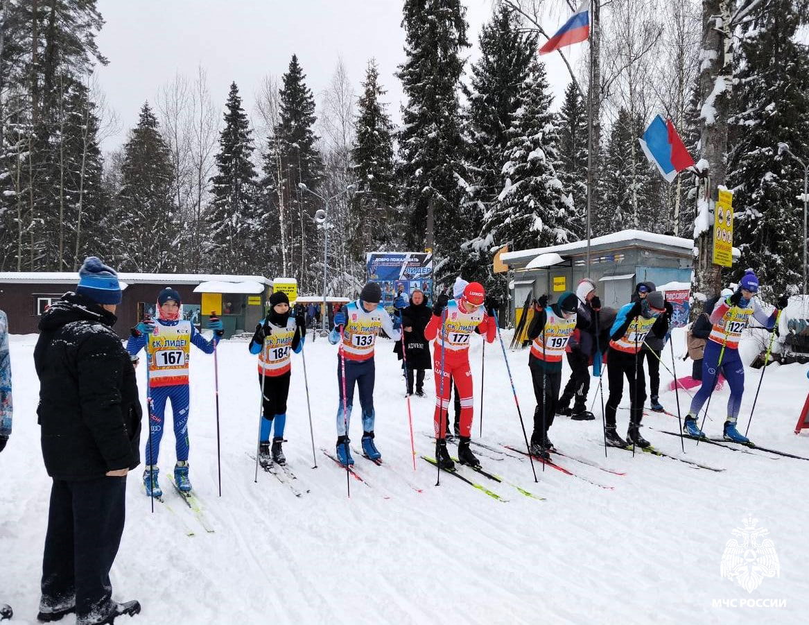  Лыжная гонка в Мильцево 