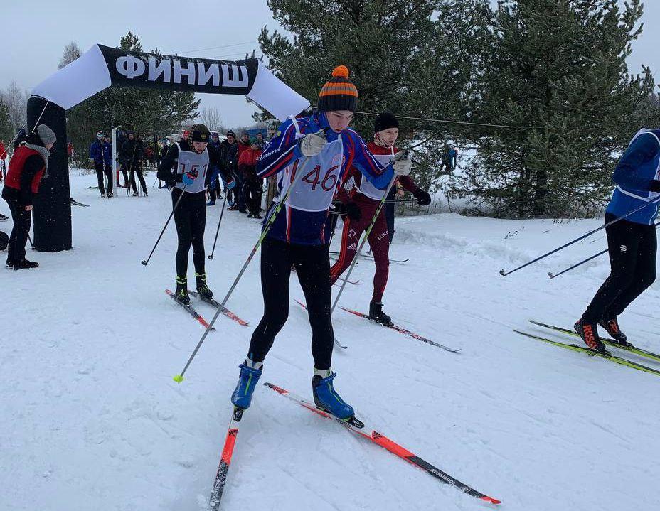 Спортсмены сборной академии по лыжным гонкам стали призерами "Лежневской лыжни-2023"