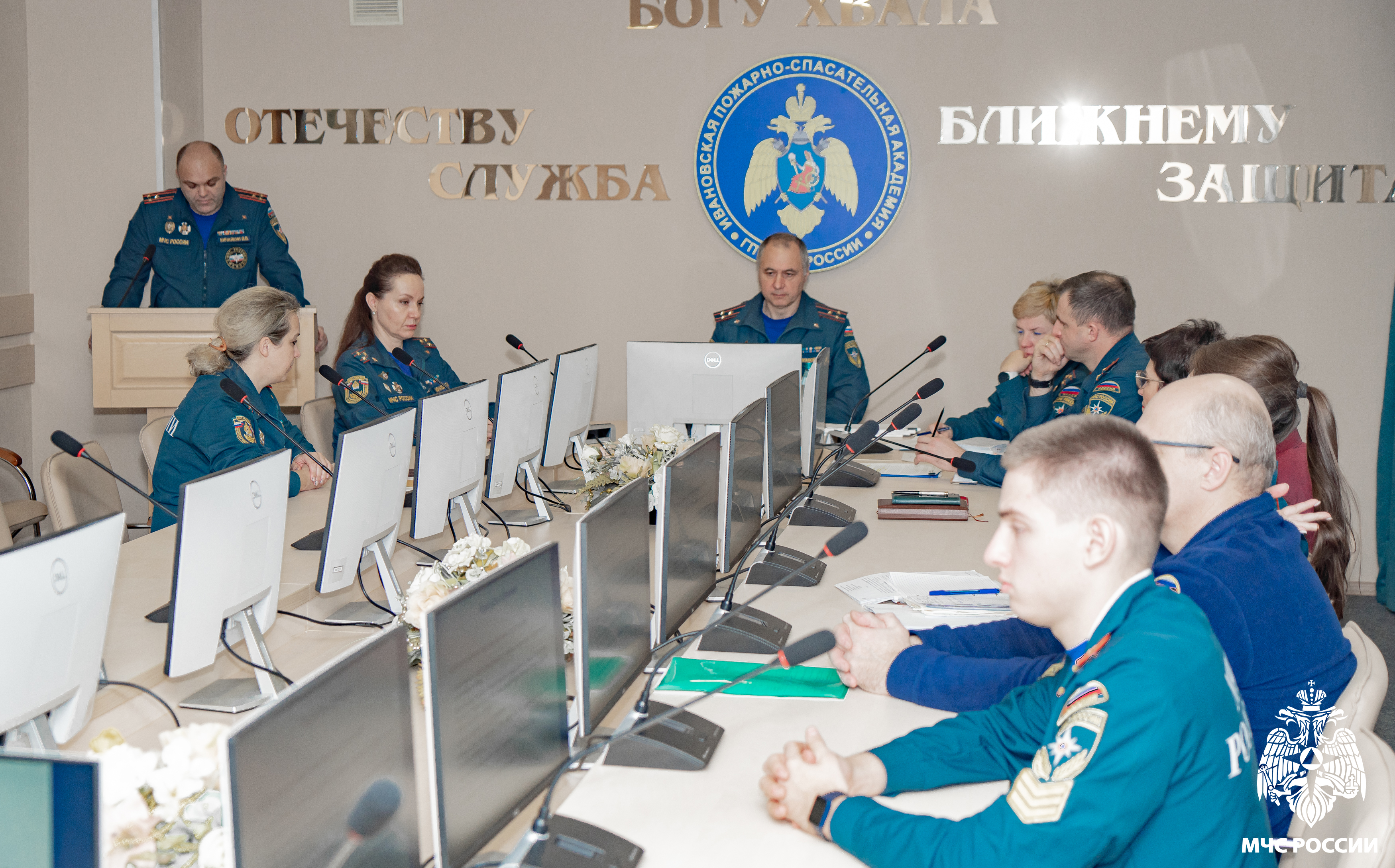 Работа Ученого совета академии