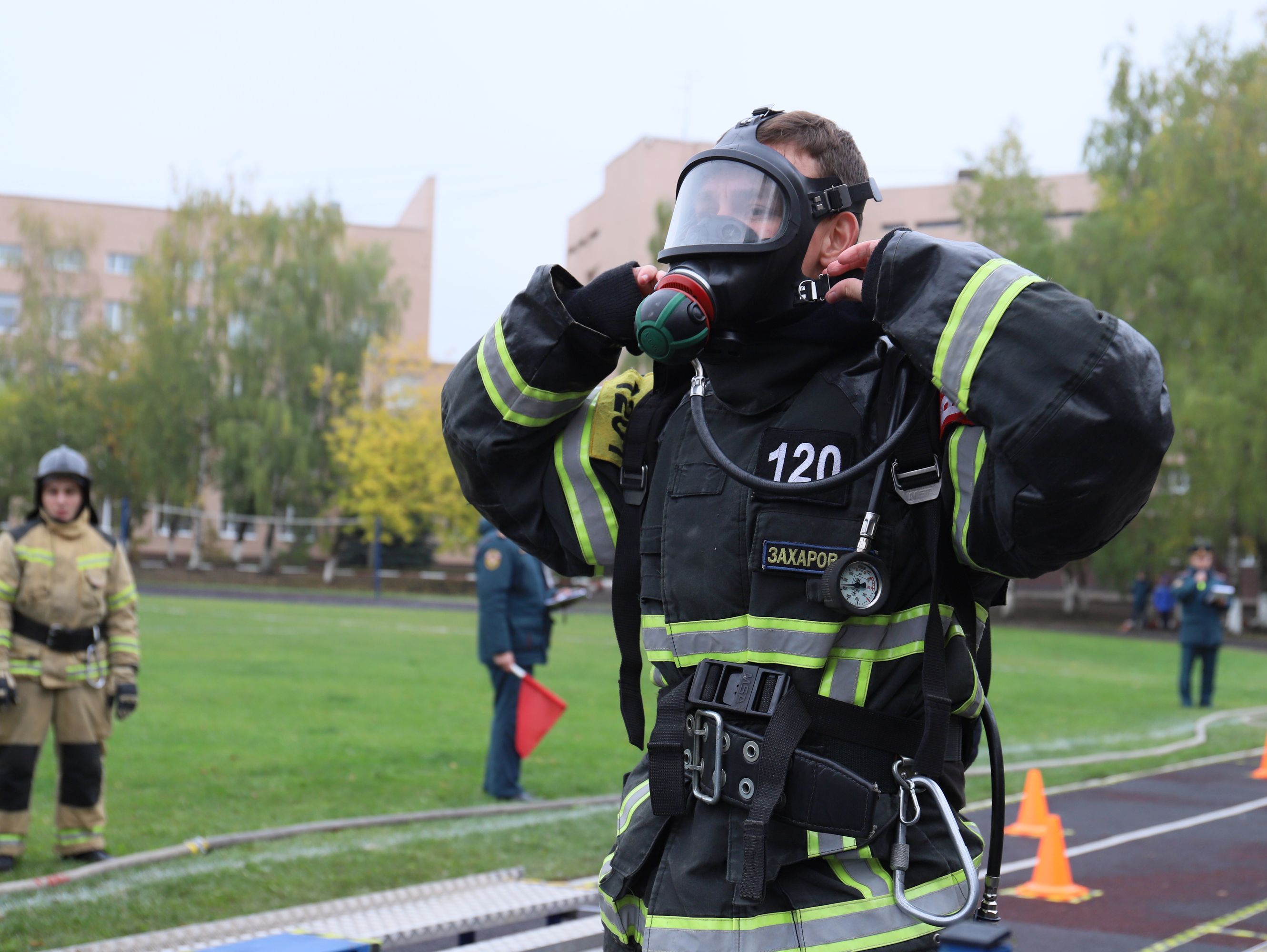 Финальный этап смотра-конкурса на звание «Лучший начальник караула» и «Лучший пожарный» МЧС России