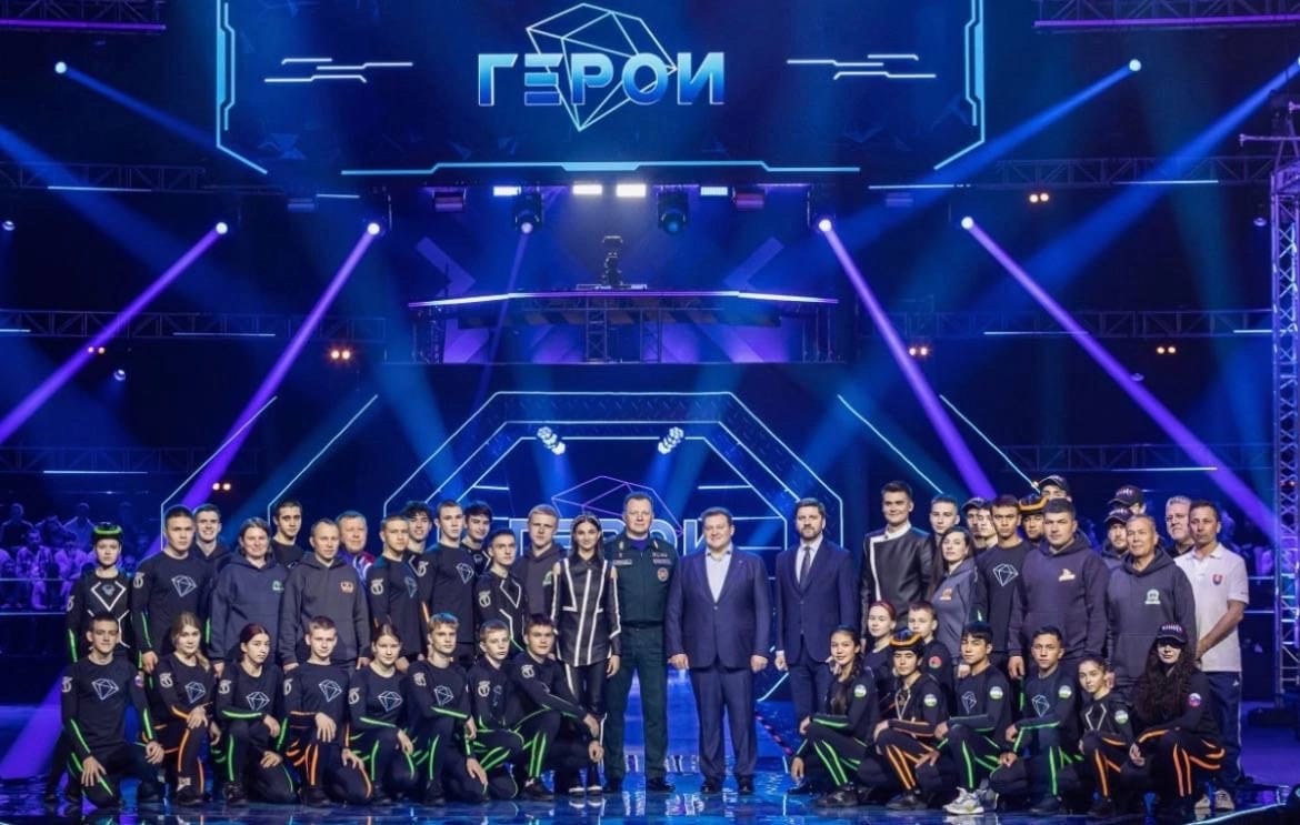 Состоялась премьера международного телешоу "Герои" с участием кадет Академии