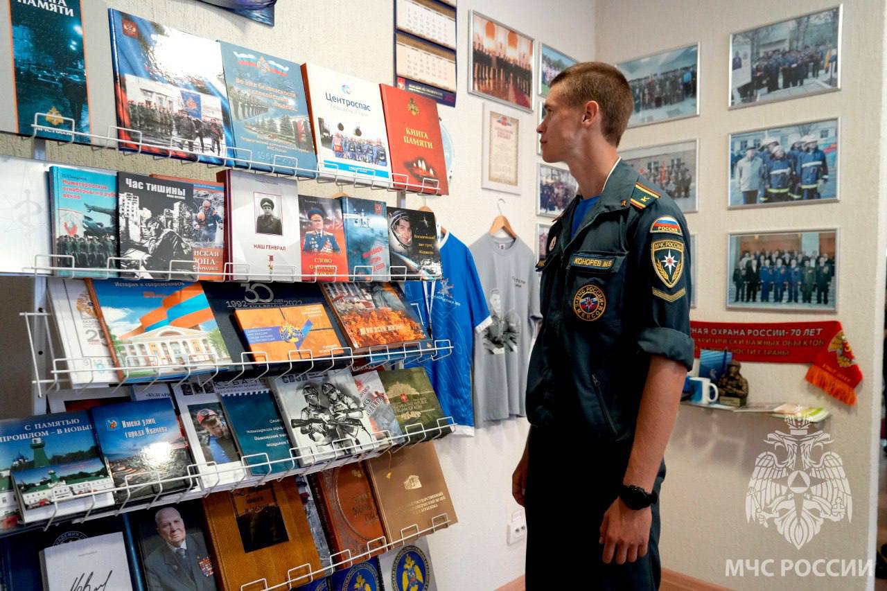 Музей Ивановской пожарно-спасательной академии ГПС МЧС России снова встречает гостей