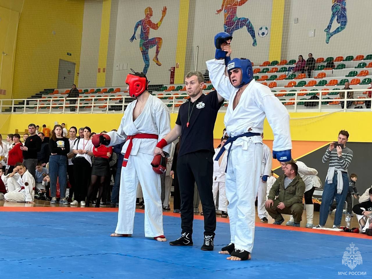 Победа спортсменов Академии в соревнованиях по армейскому рукопашному бою