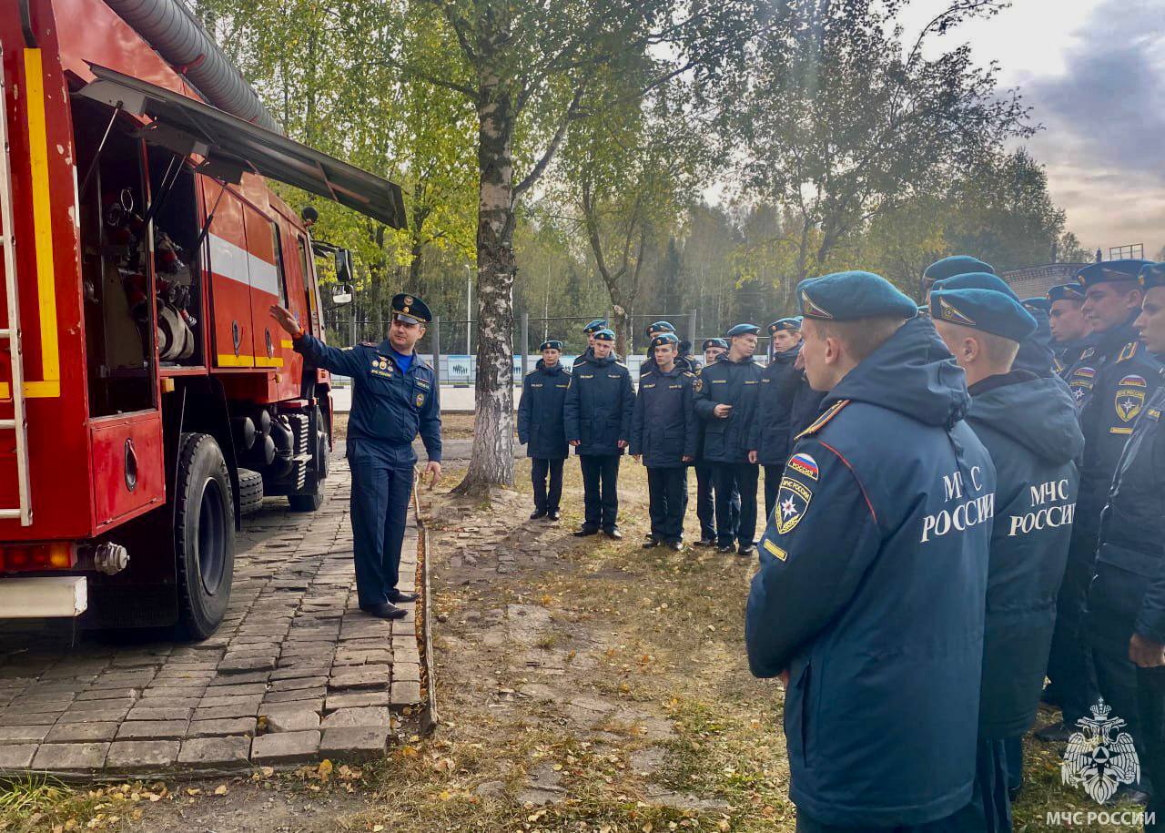 Профориентационное занятие для кадет
