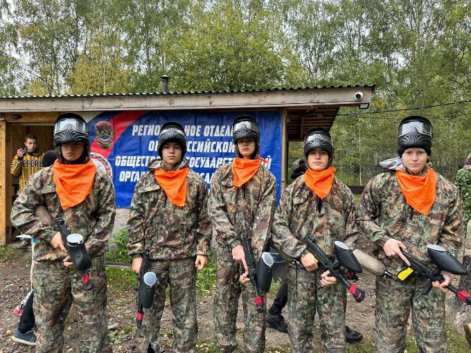 Кадеты Академии завоевали ещё одну награду – «серебро» в турнире по пейнтболу
