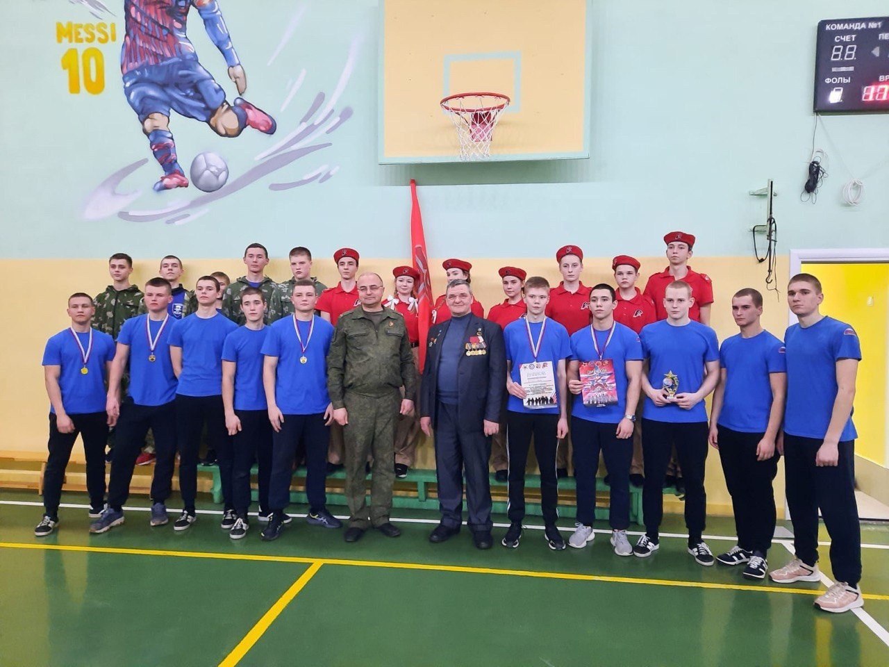 Кадеты Академии победили в соревнованиях по лазерному бою