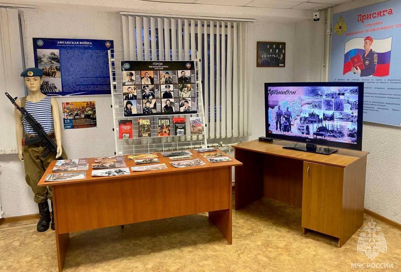 Месячник военно-патриотического воспитания на факультете пожарной безопасности