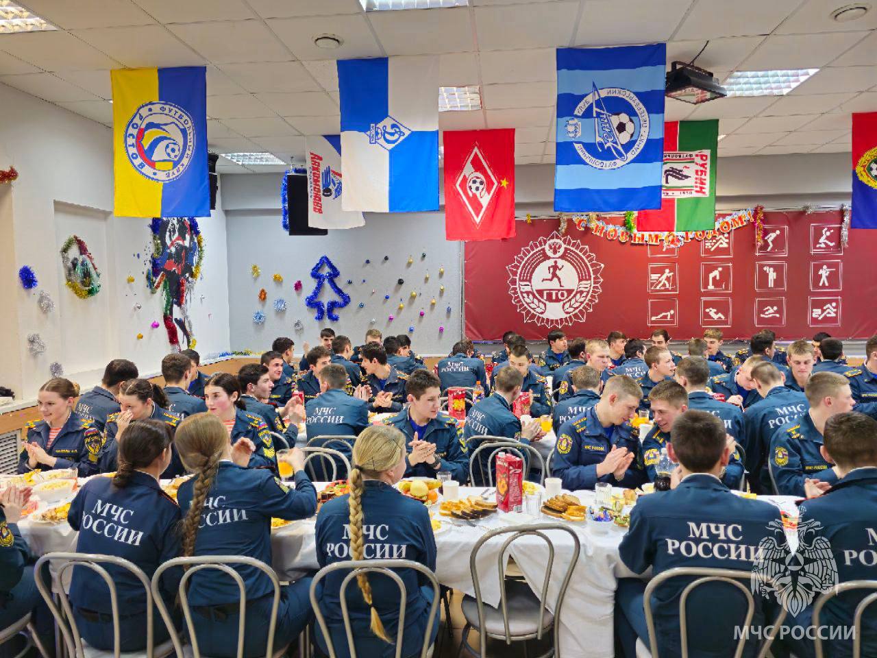 Новый год на службе!