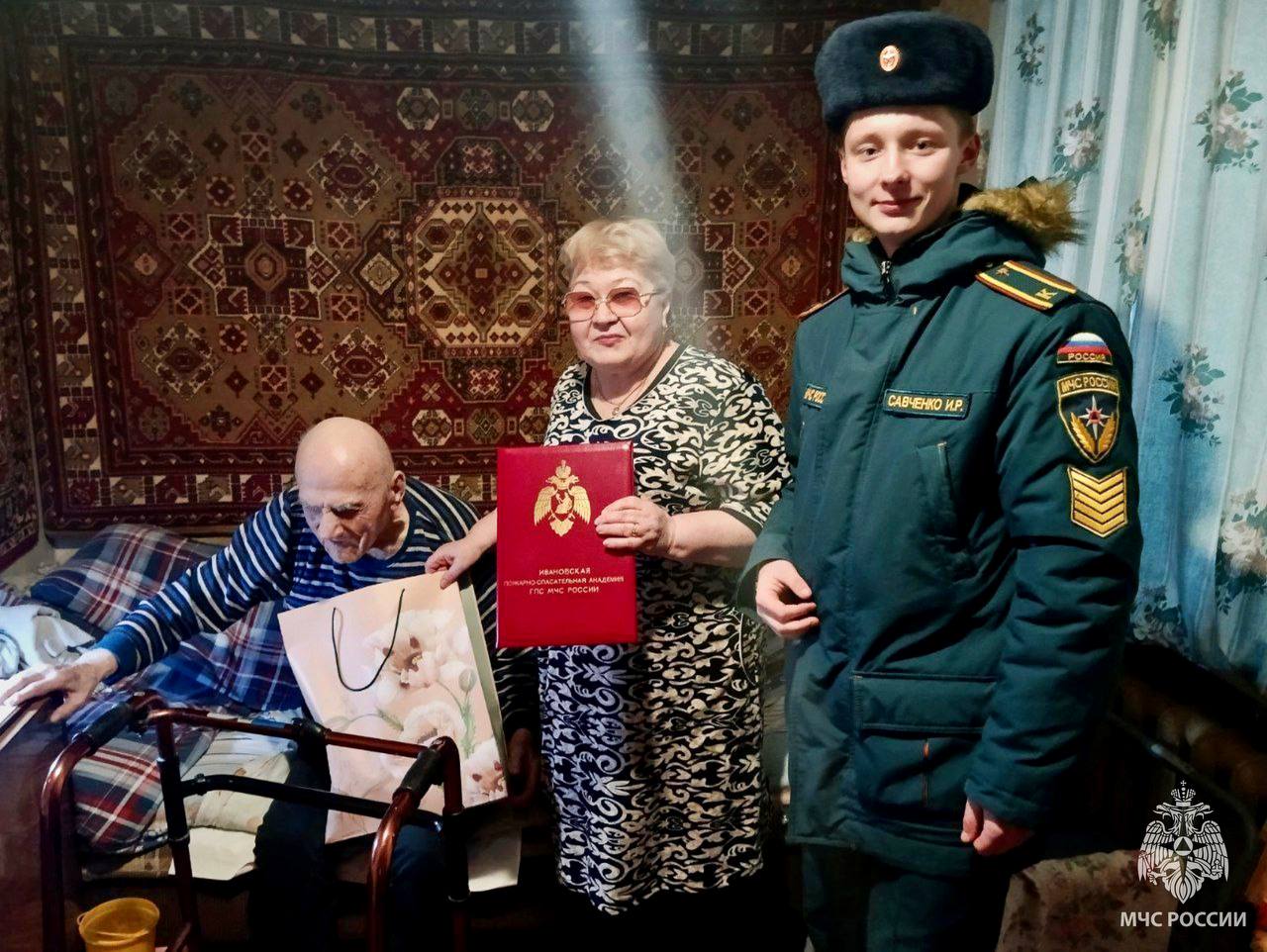 В гостях у ветерана Великой Отечественной Войны 1941-1945 г.