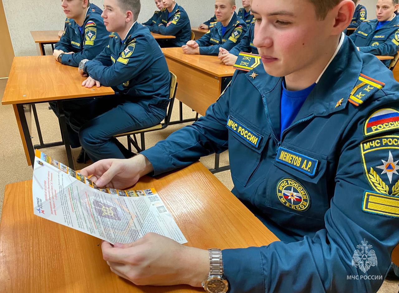 День профориентации в кадетском корпусе