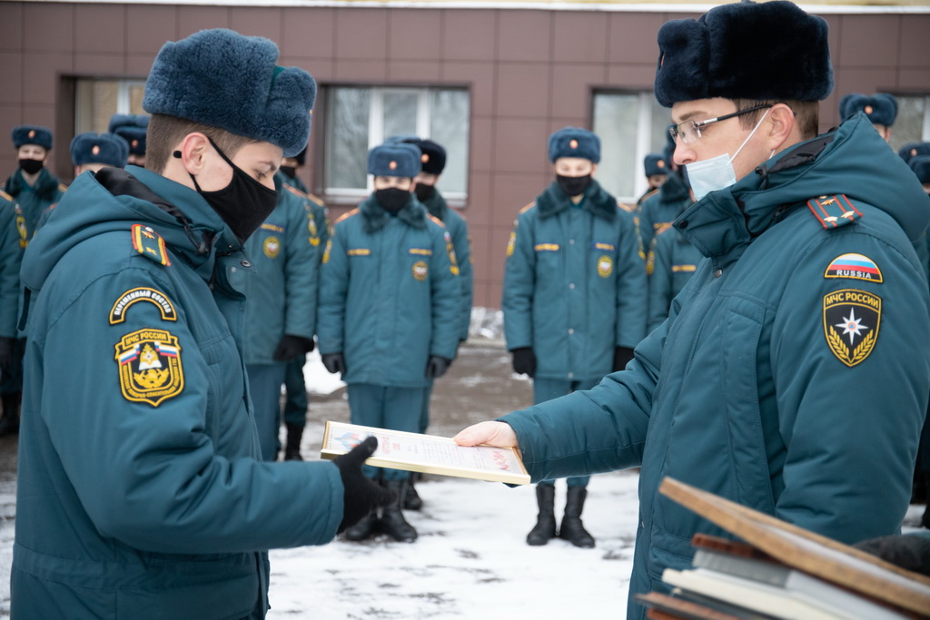 Отправка курсантов академии для прохождения срочной службы в Вооруженных силах Российской Федерации