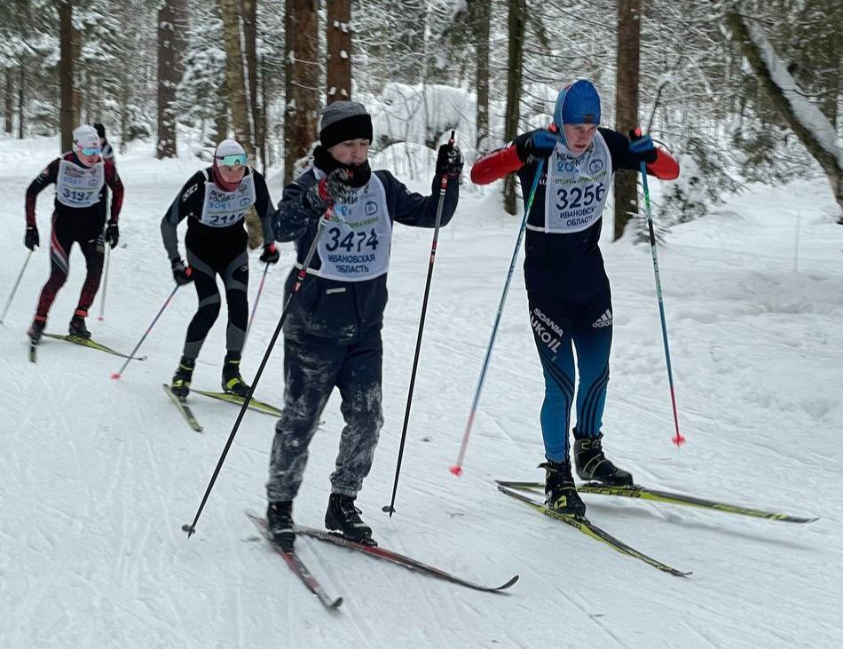 Спортсмены Академии на «Лыжне ДОСААФ 2024»