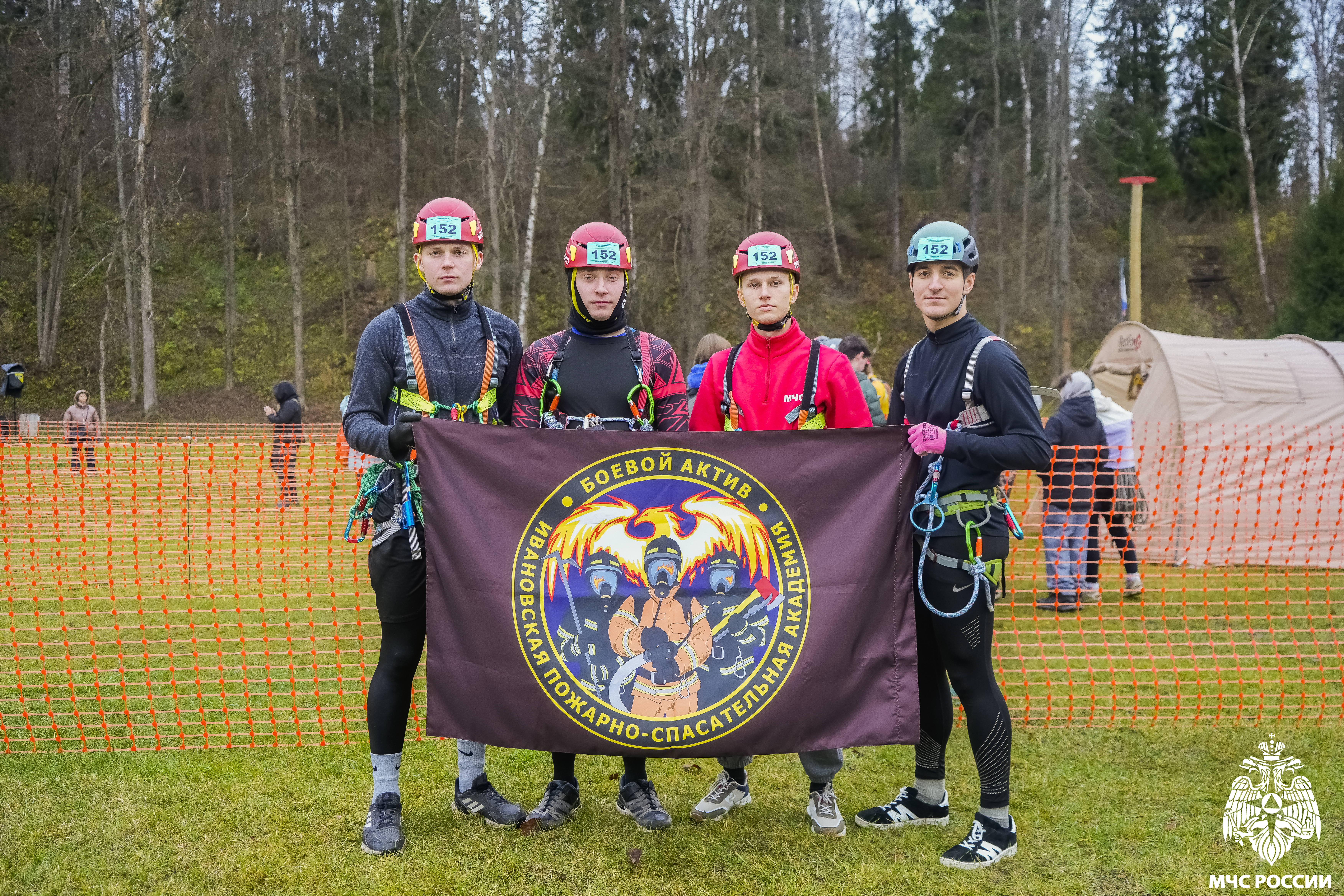 Боевой актив академии принял участие в соревнованиях по спортивному туризму